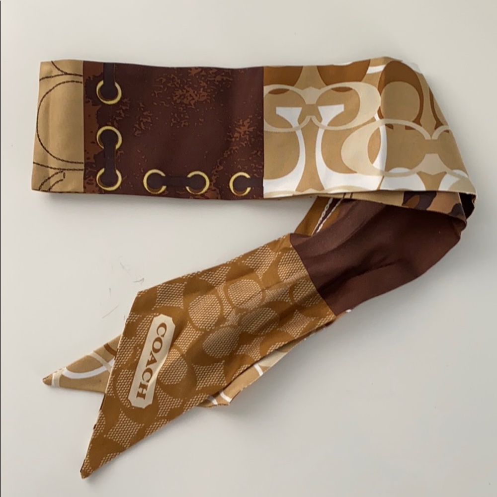Coach Silk Headband
